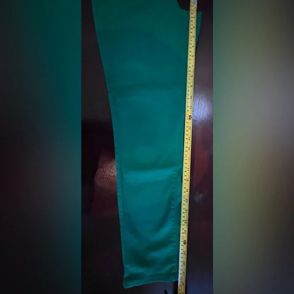 Green Crown & Ivy High Rise Skinny Pants Size 10 - Picture 7 of 7